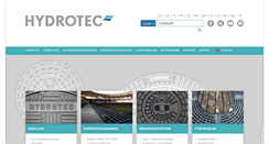 Desktop Screenshot of hydrotec.com